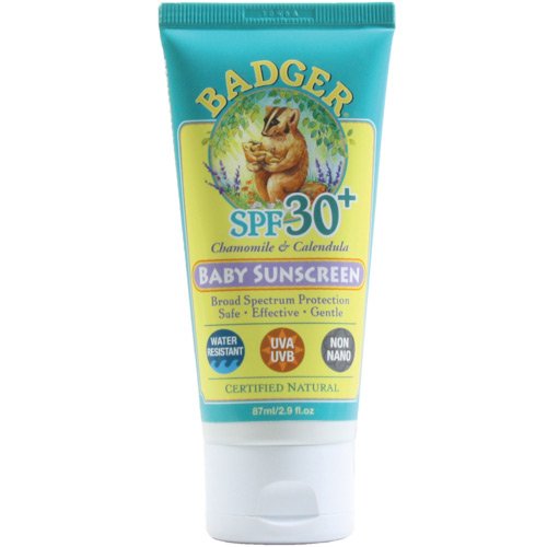 Badger - Badger Spf 30+ Baby Sunscreen, 2.9 oz cream