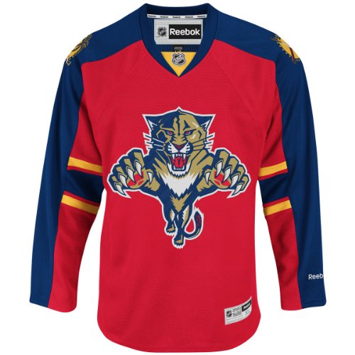 Florida Panthers Reebok Authentic Home NHL Hockey Jersey