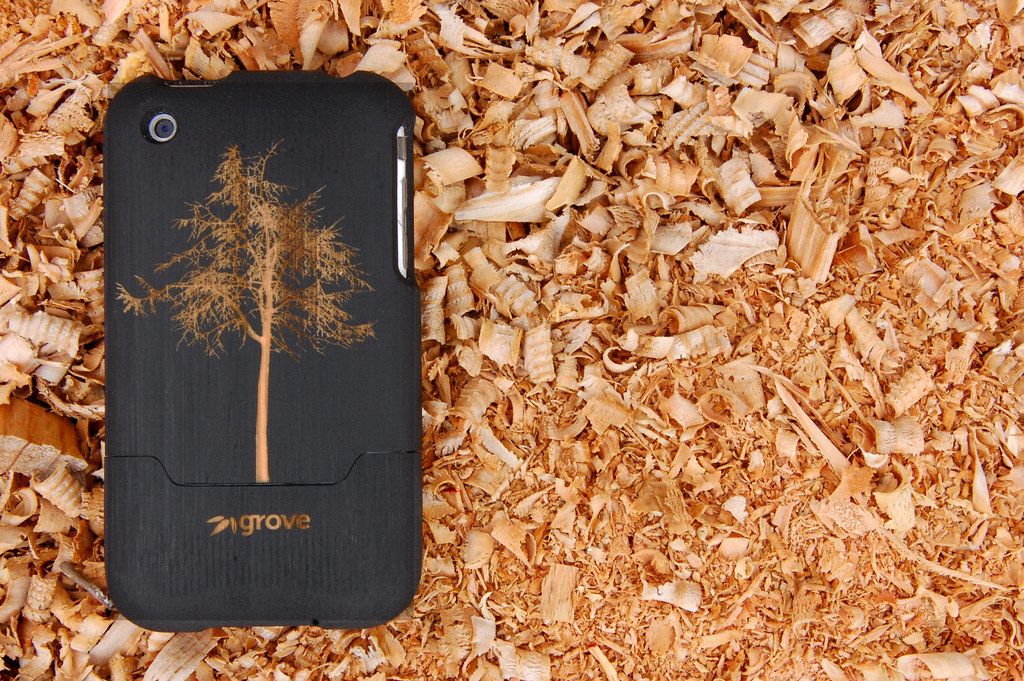 Grove bamboo iPhone case