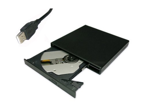 USB 2.0 Slim External DVD ROM CD-RW Combo Drive Writer