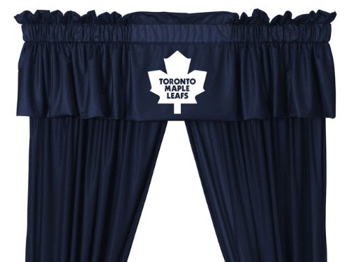 NHL Toronto Maple Leafs - 5pc Jersey Hockey Curtains + Valance Set