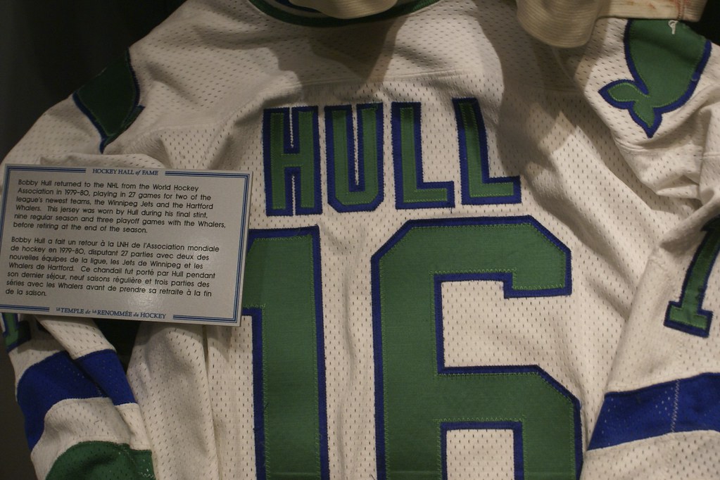 Bobby Hull's Whalers Jersey