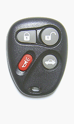 Keyless Entry Remote Fob Clicker for 2003 Chevrolet Corvette - Memory #2 With Do-It-Yourself Programming
