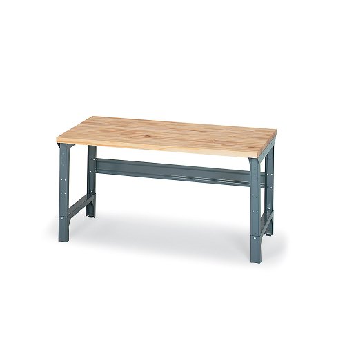 RELIUS SOLUTIONS 11/2" Thick Butcher Block Maple Top Workbenches- LETTER B ONLY, comfort edge