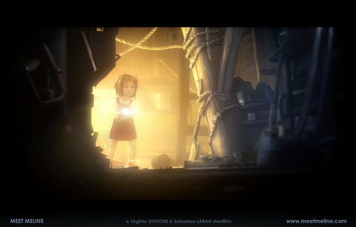 MEET MELINE (2009) : Official Illustration of the 3D Animated Short-Film! :o)