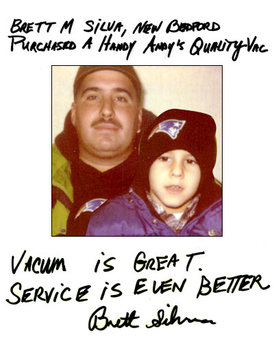 Best Vacuum Cleaner Reviews - Brett Silva, New Bedford MA - Handy Andy's Quality Vac™ Vacuum Cleaner
