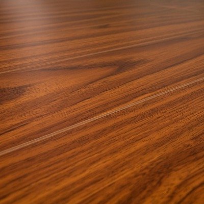 12 mm Narrow Board Laminate with Underlayment in Odessa Mahogany