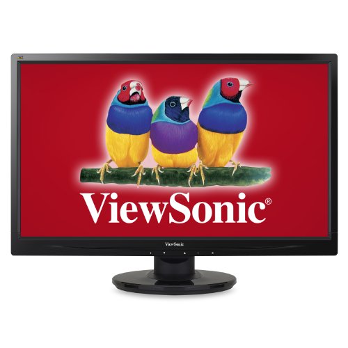 ViewSonic VA2246M-LED 22-Inch LED-Lit LCD Monitor, Full HD 1080p, DVI/VGA, Speakers, VESA