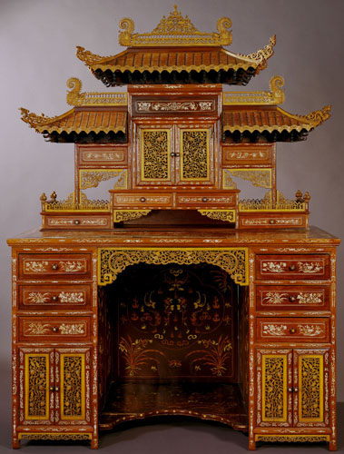 Chinese Desk Displayed at the 1904 World's Fair