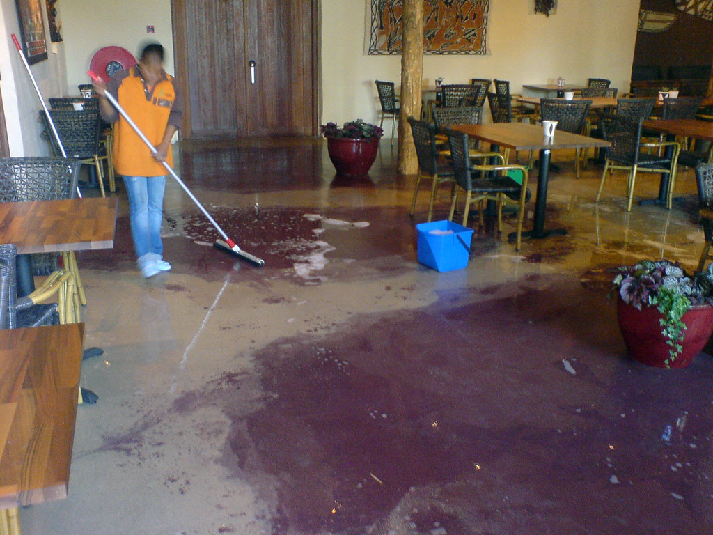Bokito: bloody floor