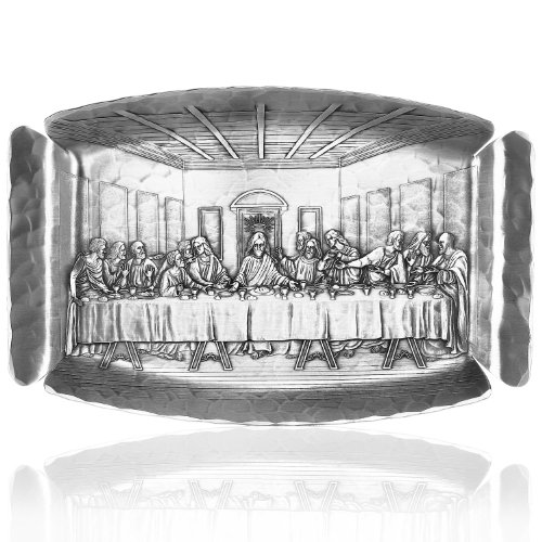 Handmade Last Supper Serving Tray by Wendell August Forge