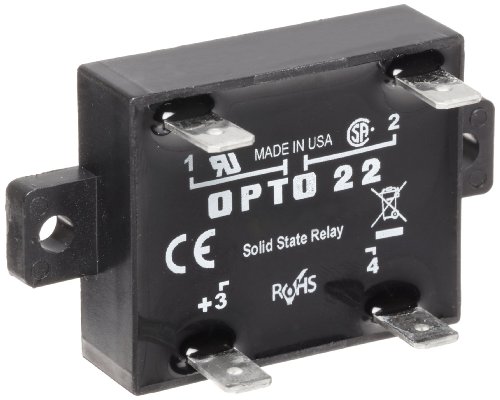 Opto 22 Z240D10 Z Model DC Control Solid State Relay, 240 VAC, 10 Amp
