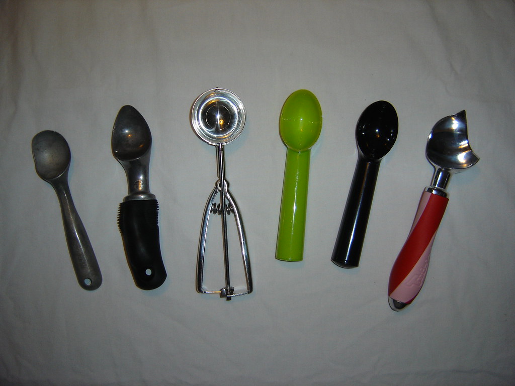 Ice Cream Scoops of My Household, in Chronological Order