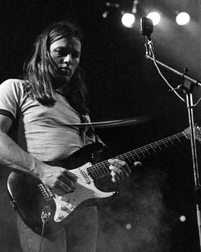 Pink Floyd - David Gilmour - Photo Print (11 x 14 Inches - 28cm x 36cm) 1970 Concert (Photographer: Charlie Auringer)