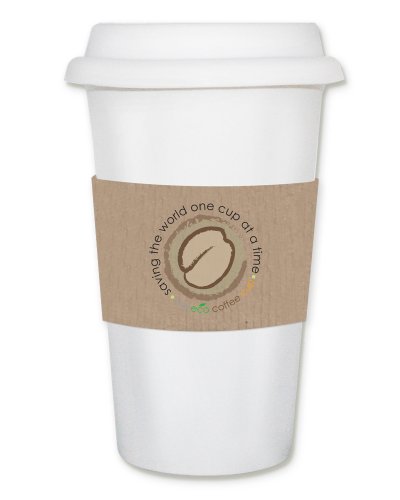 Smart Planet EC-7 Eco 12-Ounce Double Wall Thermal Coffee Cup
