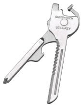 Swiss Tech UKCSB-1 Utili-Key 6-in-1 KeyChain MultiTool