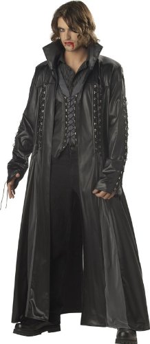California Costumes Men's Baron Von Bloodshed Costume,Black/Grey,X-Large