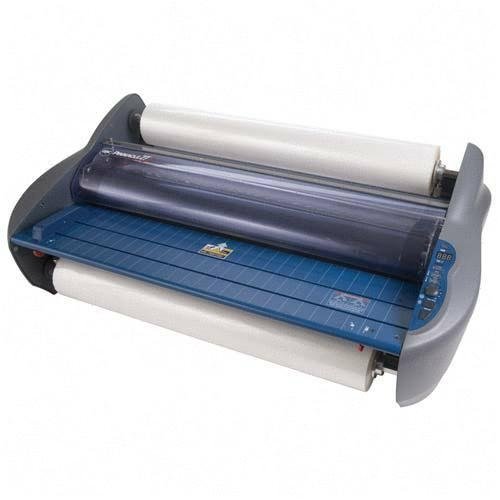 GBC Pinnacle 27 Roll Laminator, Photo Quality, 27 -Inch Width, 1.0 to 3.0 mm Thickness, NAP I or NAP II Film Compatibility, Gray (1701700)