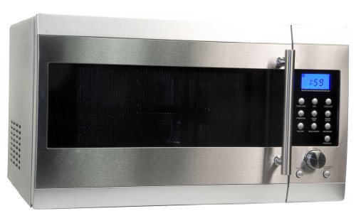 Haier MWM12001SCGSS 1-1/5-Cubic-Foot 1000-Watt Grill and Convection Microwave Oven, Stainless Steel
