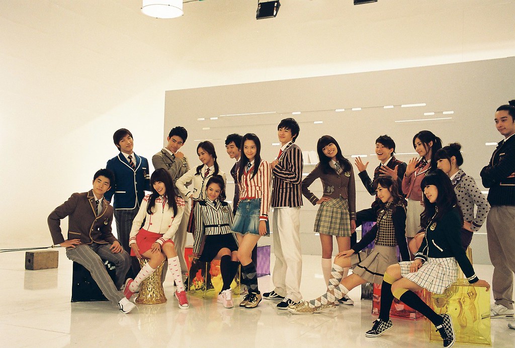 Behind the scene of Girl's Generation TV Ad
