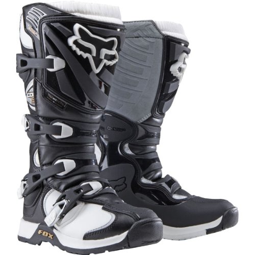 Fox Racing Comp 5 Women's Motocross/Off-Road/Dirt Bike Motorcycle Boots - Black/White / Size 7