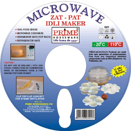 Prime Microwave Zat Pat Idli Maker