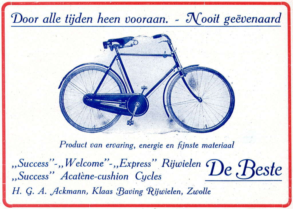 Dutch Bicycle History: Klaas Baving