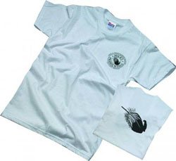 Mack's Prairie Wings Feather Logo Short Sleeve T Shirt