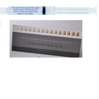 Wholesale 10ml 36% Carbamide Peroxide Professional Teeth Whitening Gel Syringe with Shade Card