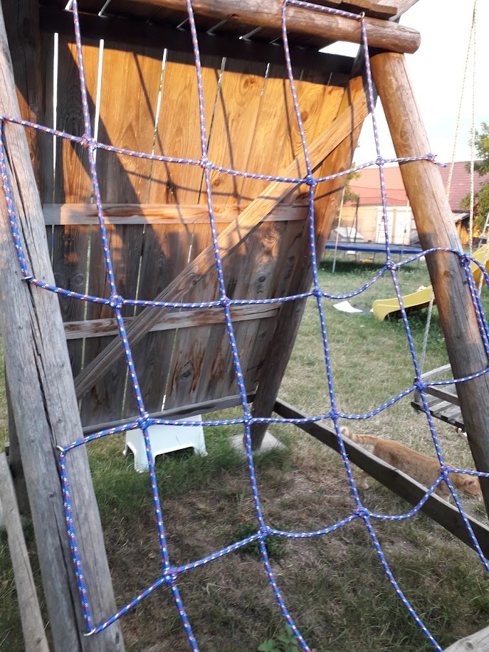 Home Made Cargo Net - Romana Vokalovah