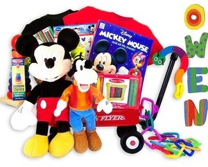 Disney Mickey Mouse Clubhouse Baby Gift Basket - Personalized