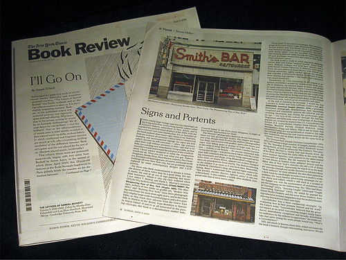 STORE FRONT: The Disappearing Face of New York in The New York Times Sunday Book Review