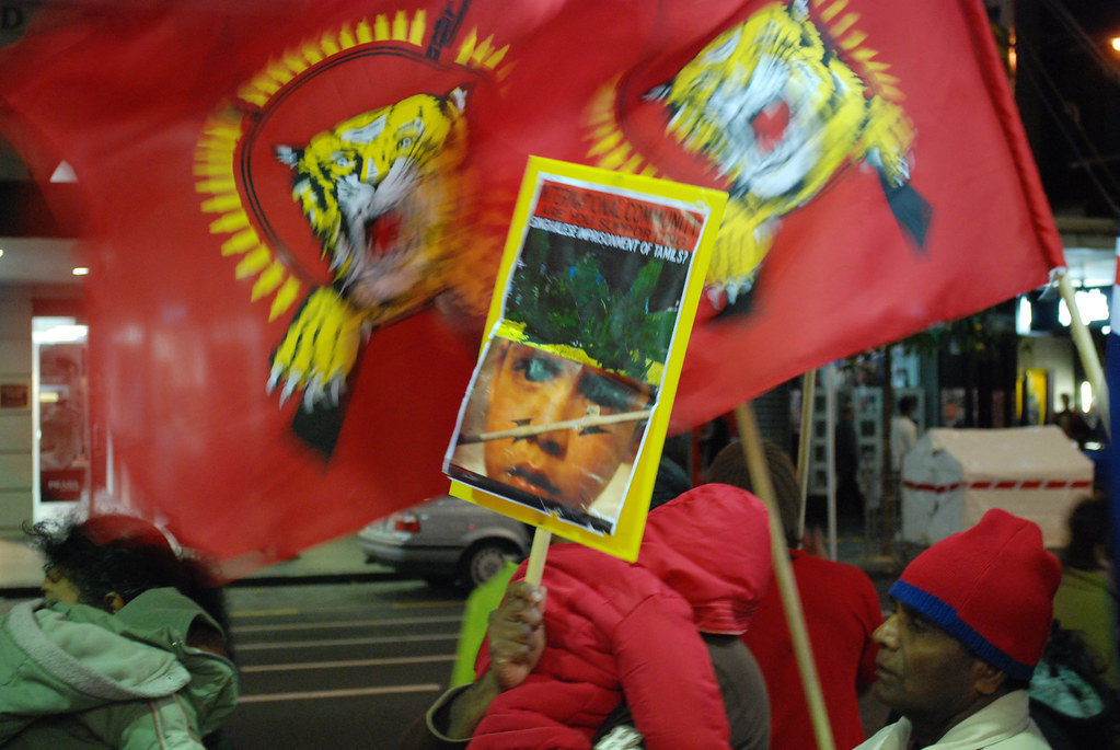 Tamil Tigers Demonstration