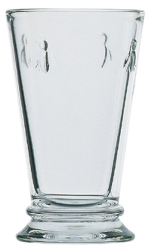 La Rochere Bee Decor 12-Ounce Glass, Set of 6