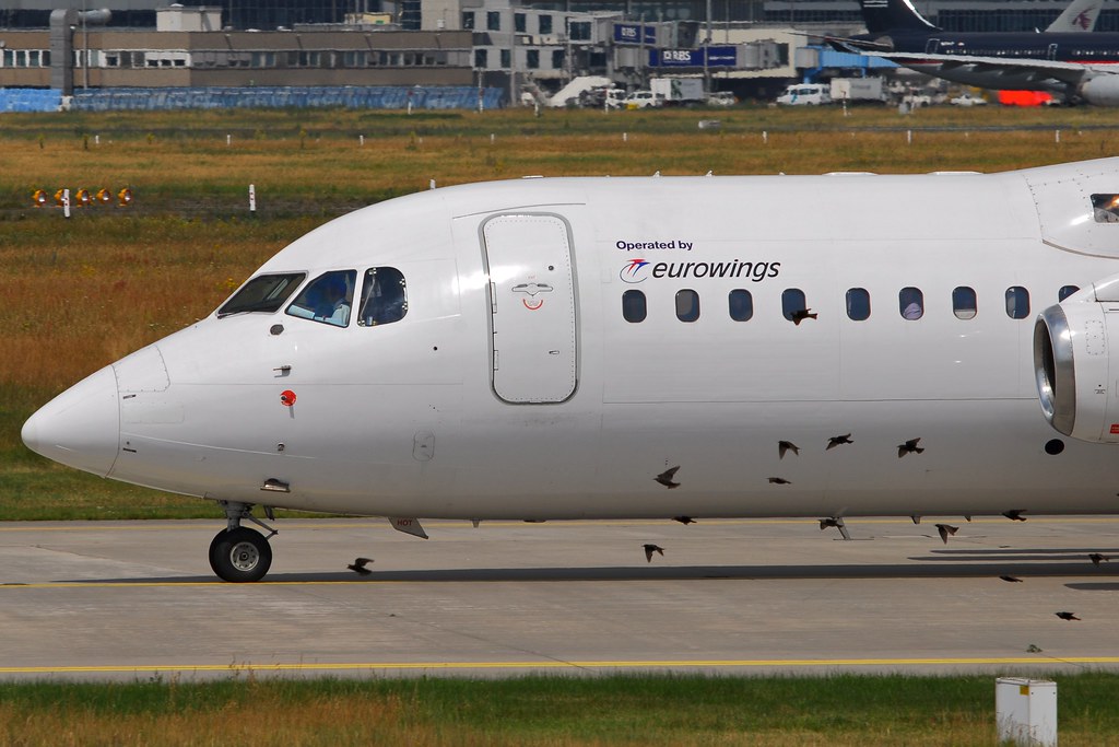 Lufthansa Regional (Eurowings) British Aerospace BAe 146-300 D-AEWQ (17744)