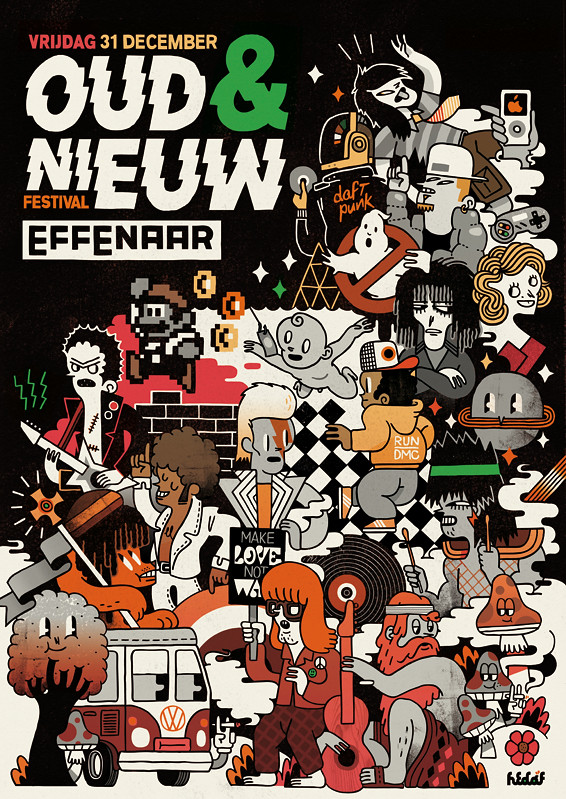 Effenaar 40 year anniversary poster
