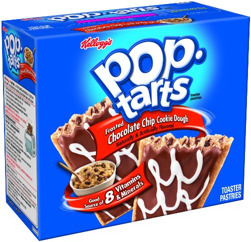 Pop-Tarts, Frosted Chocolate Chip Cookie Dough, 12-Count Tarts (Pack of 6)