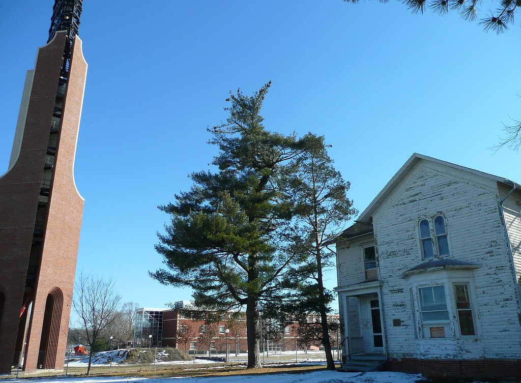 Urbana, IL Mumford House with Carillon