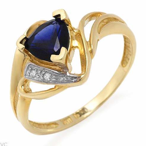Created Sapphire RING
