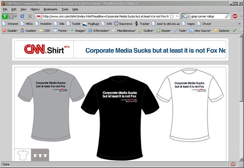 Create Your Own CNN T-Shirt!