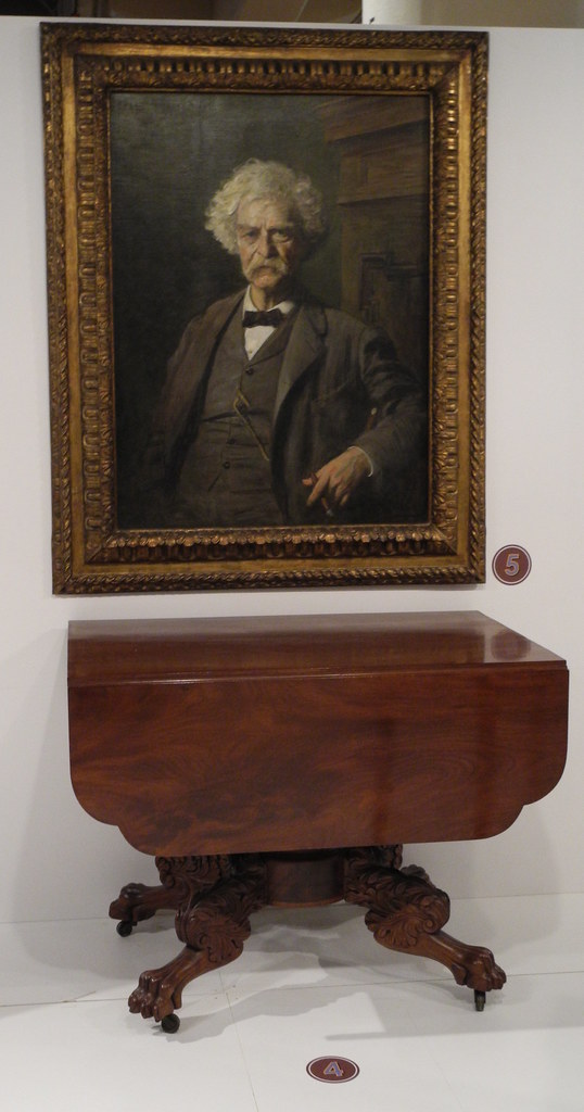 Drop-Leaf Dining Table Owned by Mark Twain