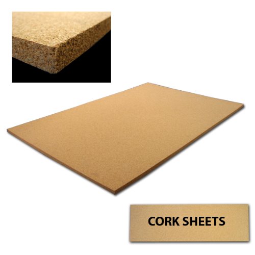 Cork Sheets - Plain 24" x 36", 1/4" thick