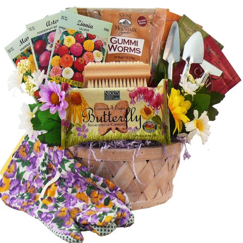 SCHEDULE YOUR DELIVERY DAY Sweet Garden Gift Basket - A Great Gift For Mom!