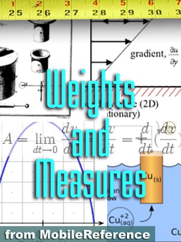 FREE Weights and Measures Study Guide: Conversion of over 1,000 units including Length, Area, Volume, Speed, Force, Energy, Electricity, Viscosity, Temperature, & more