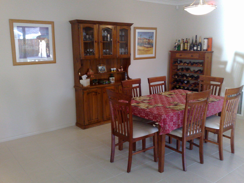 Dining Room with Wall unit (left)