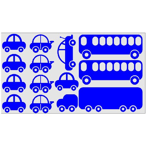Car And Truck Childrens Room Decor Wall Stickers Decals Removable Art Decor
