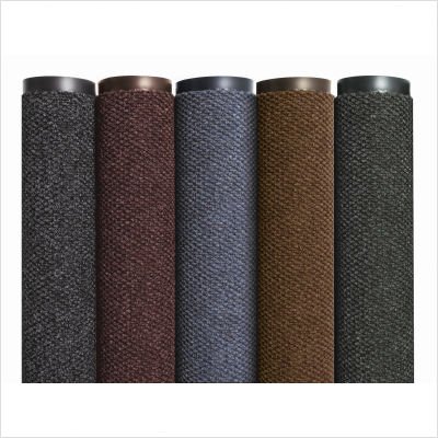 Notrax 136 Polynib Brown Entrance Matting (Best) with Vinyl Backing, 3' W x 4' L, For Lobbies and Indoor Entranceways