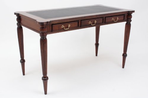 Regency Leather Top Writing Table