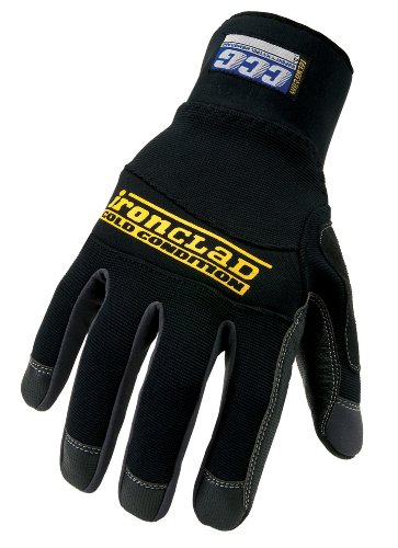 Ironclad CCG-05-XL Cold Condition Gloves, Black, Extra Large