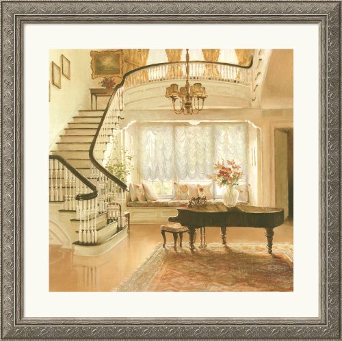 The Window Seat Framed Art Print by Lydia Dynner, 36.09 in. x 35.96 in. Framed